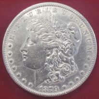 Монета "Серебряный Доллар Моргана", серебро 900пр., 1879г. США